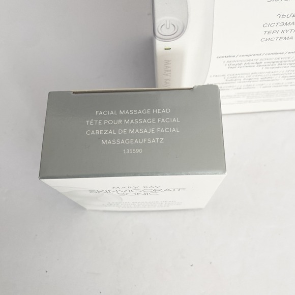 Mary Kay Skinvigorate Sonic Skin Care System w/ Stand + Massage Head 135590 NIB - Picture 3 of 6